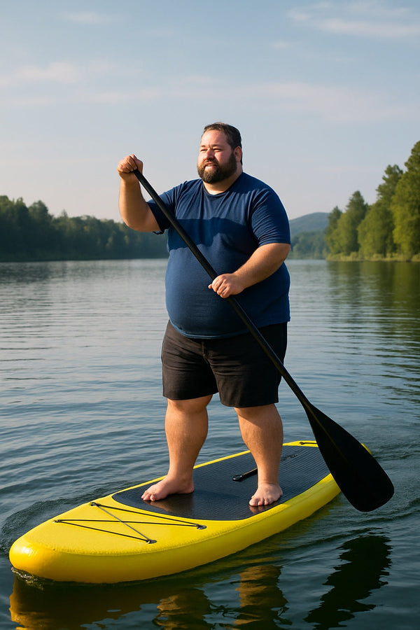 SUP for Larger Paddlers: How to Choose the Right Paddle Board and Get Started