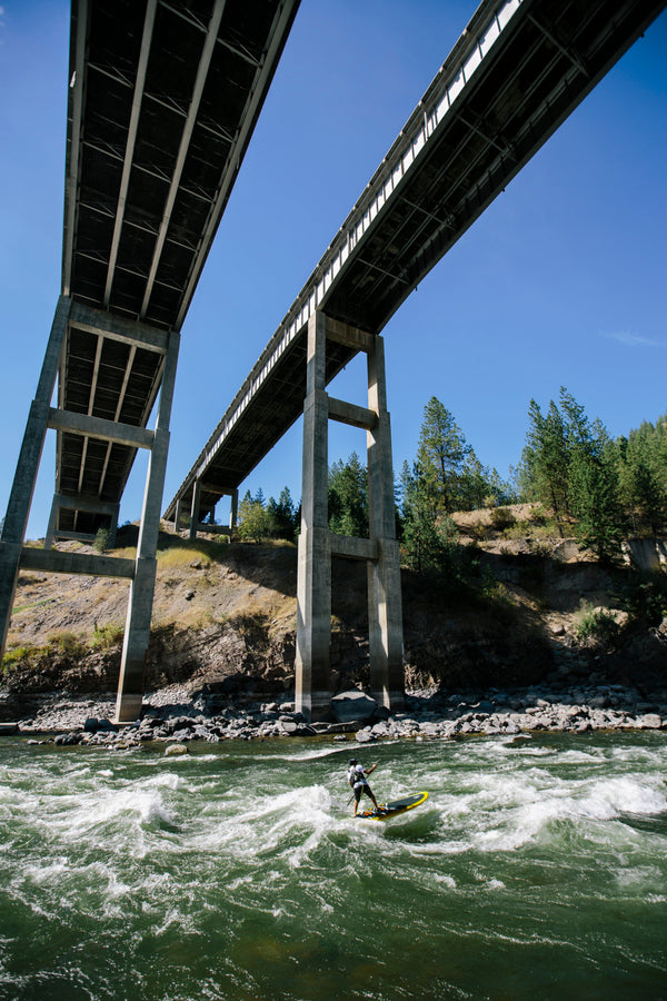 Preparing to Head Down a River on your Stand Up Paddle Board