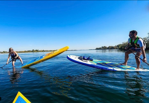 paddle board dueling